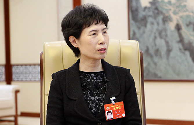 全國政協(xié)委員、中國貿(mào)促會會長高燕：推動全方位對外開放 促進外貿(mào)穩(wěn)中提質(zhì)